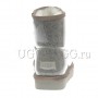 Женские угги мини прозрачные серые UGG Isabelle Transparent Grey